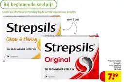 Kruidvat Strepsils aanbieding