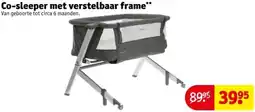 Kruidvat Co-sleeper met verstelbaar frame aanbieding