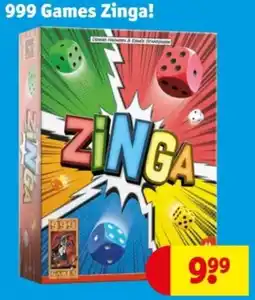 Kruidvat 999 Games Zinga! aanbieding