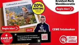 Kruidvat CEWE fotoboeken aanbieding