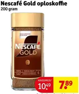 Kruidvat Nescafé Gold oploskoffie aanbieding