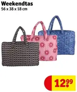Kruidvat Weekendtas aanbieding