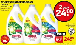 Kruidvat Ariel wasmiddel vloeibaar aanbieding
