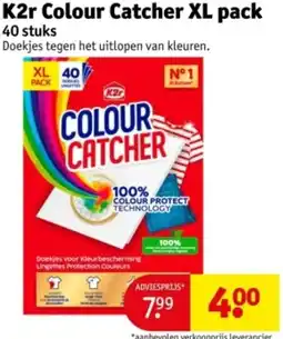 Kruidvat K2r Colour Catcher XL pack aanbieding