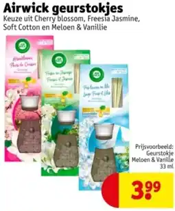 Kruidvat Airwick geurstokjes aanbieding