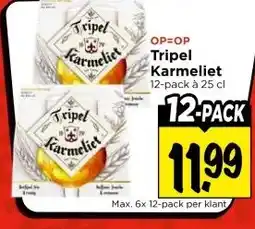 Vomar Voordeelmarkt Tripel Karmeliet aanbieding