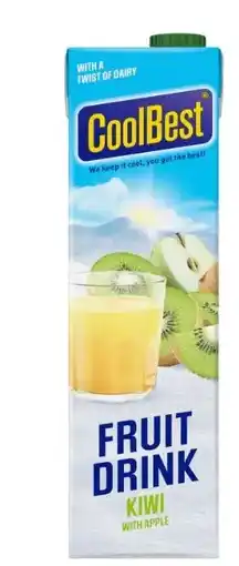 Budget Food CoolBest Fruitdrink Kiwi aanbieding