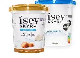 Budget Food Isey Skyr Naturel 0% of Karamel-Zeezout aanbieding