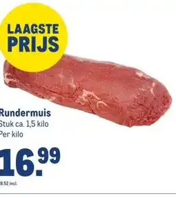 Makro Rundermuis aanbieding