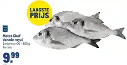 Makro Metro Chef dorade royal aanbieding
