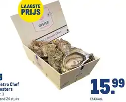Makro Metro Chef Oesters aanbieding