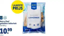 Makro Metro Chef gebakken lekkerbek aanbieding