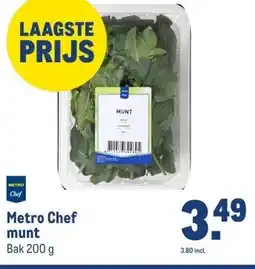 Makro Metro Chef munt aanbieding