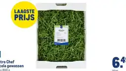 Makro Metro Chef rucola gewassen aanbieding