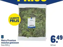 Makro Metro Premium mesclun gewassen aanbieding