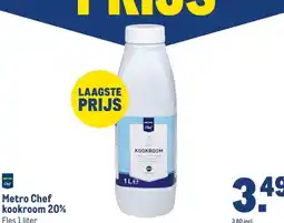 Makro Metro Chef kookroom 20% aanbieding