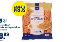 Makro Metro Chef zoete aardappelfrites aanbieding