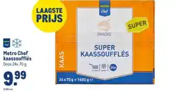 Makro Metro Chef kaassoufflés aanbieding