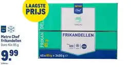 Makro Metro Chef frikandellen aanbieding