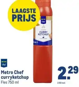 Makro Metro Chef curryketchup aanbieding