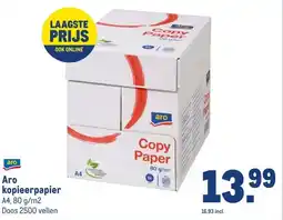 Makro Aro kopieerpapier aanbieding