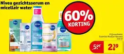 Kruidvat Nivea gezichtsserum en micellair water aanbieding