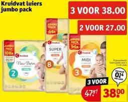 Kruidvat Kruidvat luiers jumbo pack aanbieding