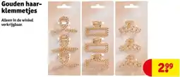 Kruidvat Gouden haarklemmetjes aanbieding