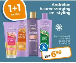 Trekpleister Andrélon Haarverzorging en Styling aanbieding