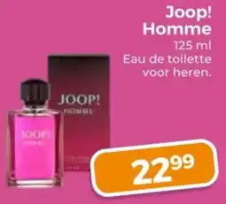 Trekpleister Joop! Homme aanbieding