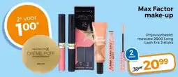 Trekpleister Max Factor make-up aanbieding