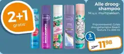 Trekpleister Alle Droogshampoo aanbieding