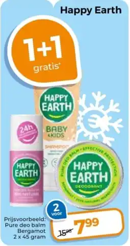 Trekpleister Happy Earth aanbieding