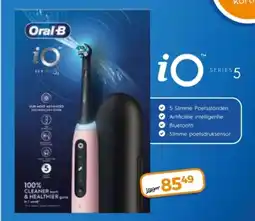 Trekpleister Oral-B Elektrische Tandenborstel iO5 Blush Pink aanbieding