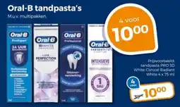Trekpleister Oral-B tandpasta's aanbieding