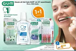 Trekpleister Keuze uit het hele GUM en O7 assortiment aanbieding