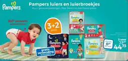 Trekpleister Pampers luiers en luierbroekjes aanbieding
