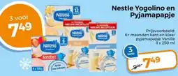 Trekpleister Nestle Yogolino en Pyjamapapje aanbieding