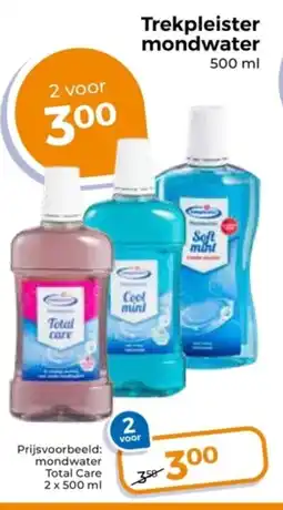 Trekpleister Trekpleister mondwater aanbieding