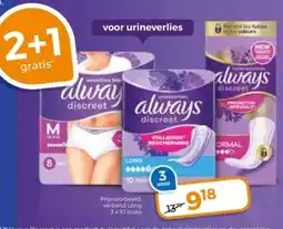 Trekpleister always discreet verband long aanbieding