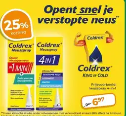 Trekpleister Coldrex Neusspray aanbieding