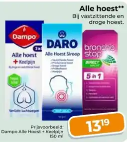 Trekpleister Alle hoest aanbieding