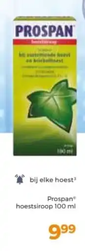 Trekpleister Prospan hoestsiroop aanbieding