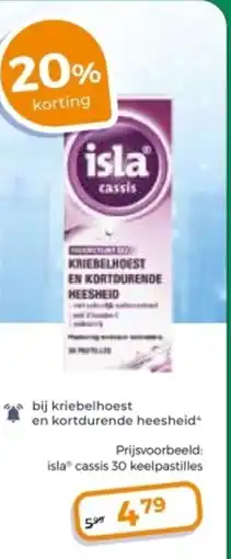 Trekpleister isla cassis aanbieding