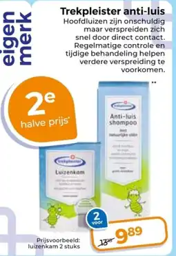 Trekpleister Trekpleister anti-luis aanbieding