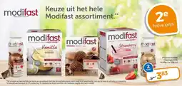 Trekpleister Keuze uit het hele Modifast assortiment aanbieding