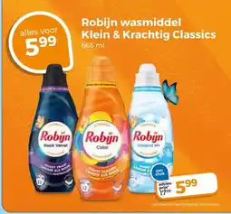 Trekpleister Robijn wasmiddel Klein & Krachtig Classics aanbieding