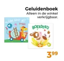 Trekpleister Geluidenboek aanbieding