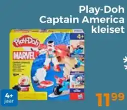 Trekpleister Play-Doh Captain America kleiset aanbieding