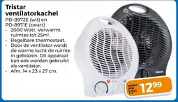 Trekpleister Tristar ventilatorkachel aanbieding